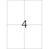 Samoprzylepna etykieta do drukarek HERMA 8630 A4 105x148 mm