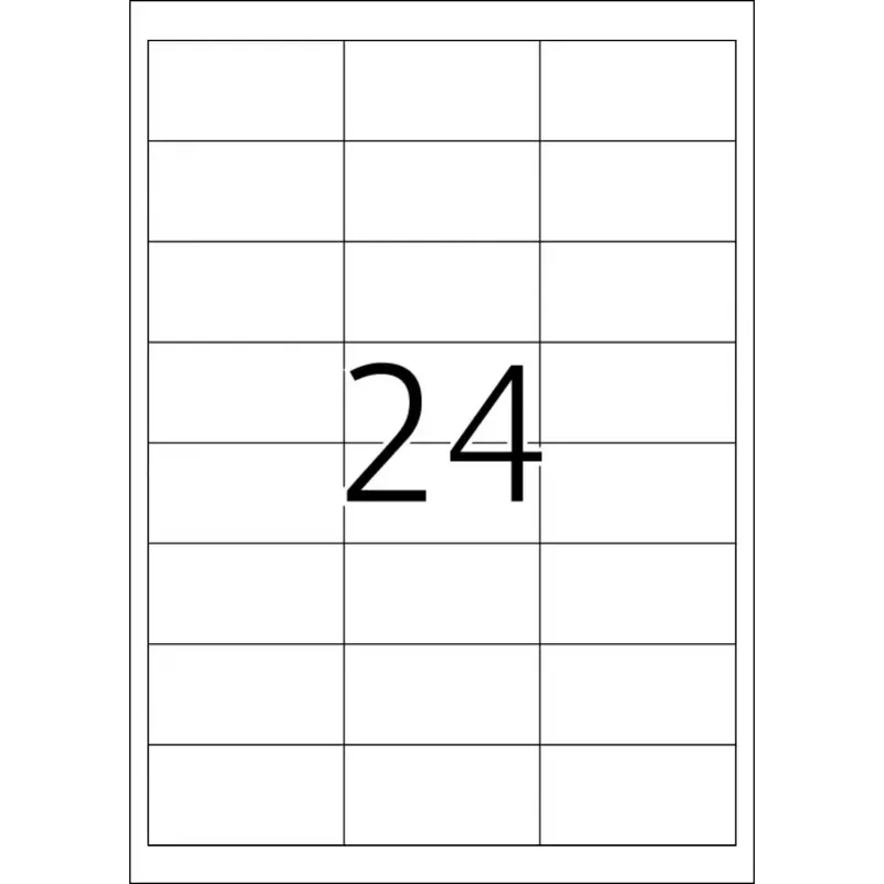 Samoprzylepna etykieta do drukarek HERMA Labels Premium A4 66x33,8 mm