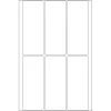 Wielofunkcyjne etykiety HERMA 32x82 mm biały papier mat 192 szt.