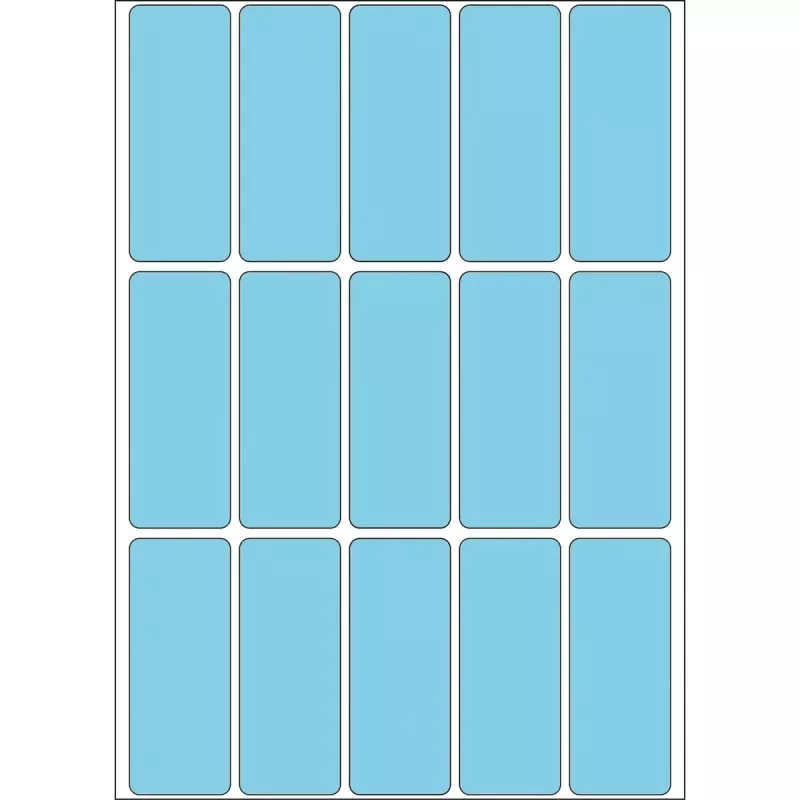 Wielofunkcyjne etykiety HERMA 2413 20x50 mm niebieskie papierowe matowe napis ręczny