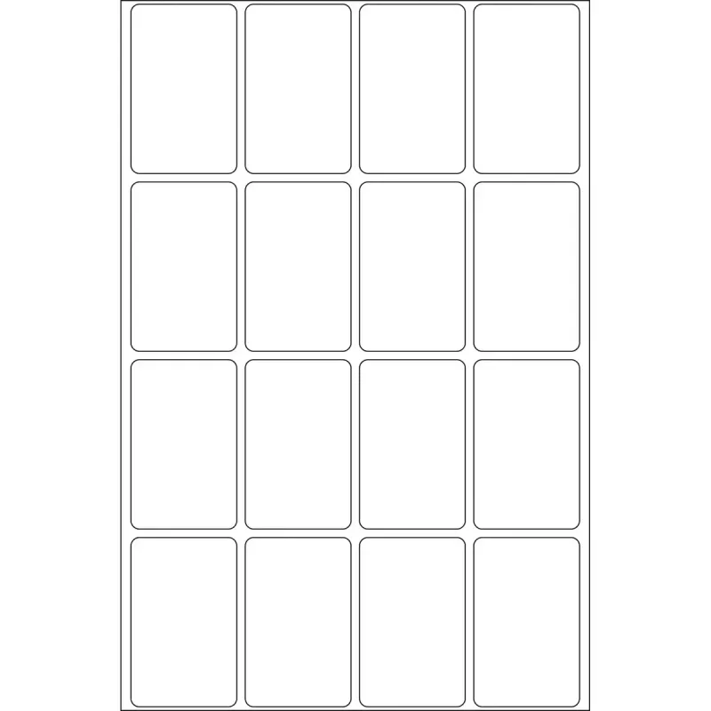 Etykiety uniwersalne HERMA 10613 25x40 mm biały Movables/usuwalny papier