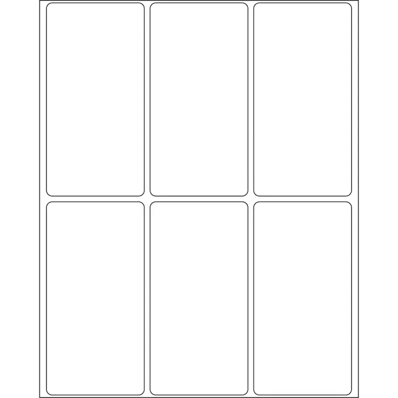 Etykiety uniwersalne HERMA 10616 34x67 mm białe Movables/zdejmowalny papier matowy