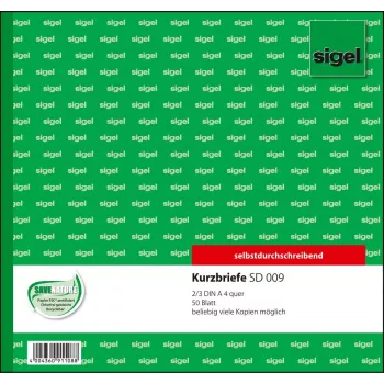 Formularz biznesowy Sigel SD009