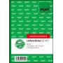 Notatnik Sigel SD014 A6 40 kartek Zielony Biały