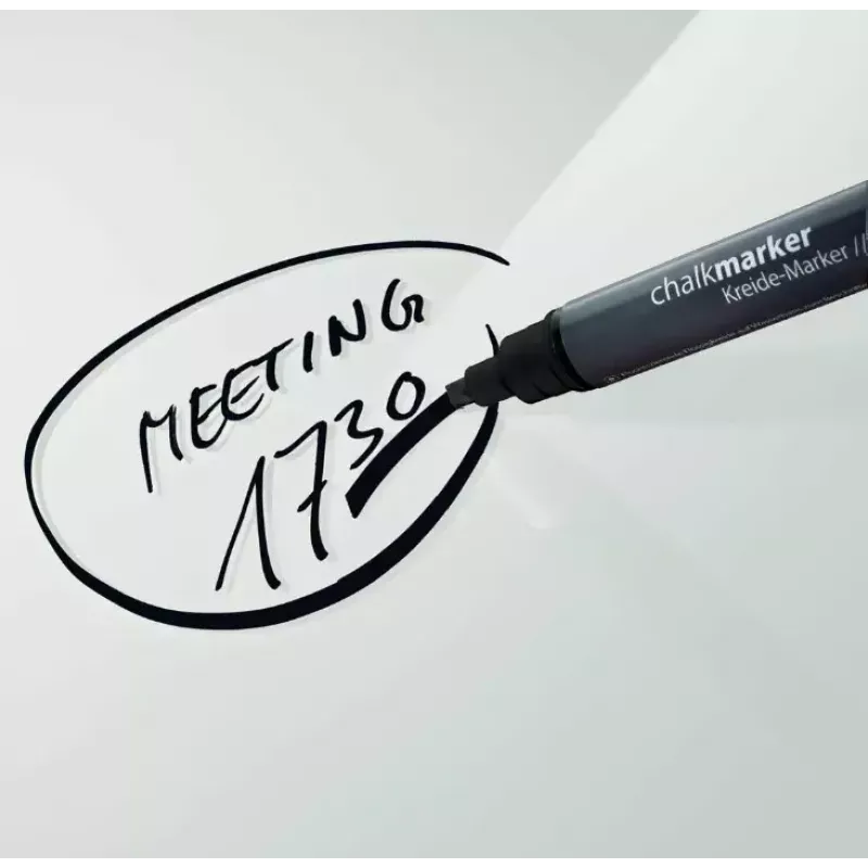 Marker kredowy Sigel GL180 Czarny