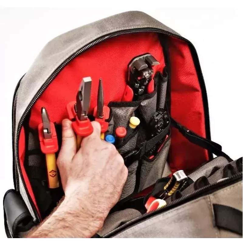 Plecak C.K Tools MA2635 Czarny Szary Czerwony