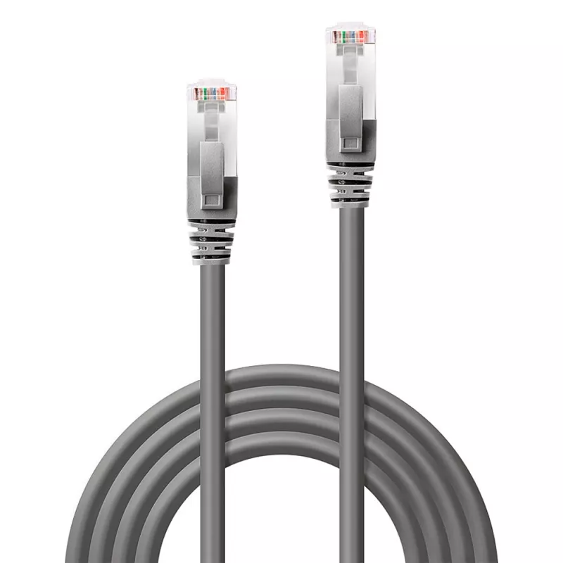Lindy 1m CROMO Cat.6 S/FTP kabel, 1 m, Cat6, S/FTP (S-STP), RJ-45, RJ-45, Antracyt