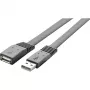 Kabel USB Renkforce RF-4096101 3m USB 2.0 Czarny