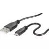 Kabel USB 2.0 Renkforce RF-4032111, USB A na Micro-USB B, 1 m, czarny