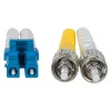 Intellinet światłowodowy kabel krosowy, OS2, LC/ST, 5 m, żółty, duplex, jednomodowy, 9/125 µm, LSZH, włókno, dożywotnia gwarancja