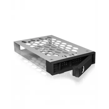 Obudowa dysku twardego ICY BOX 22070 HDD enclosure Czarny, Metaliczny 3.5 cala