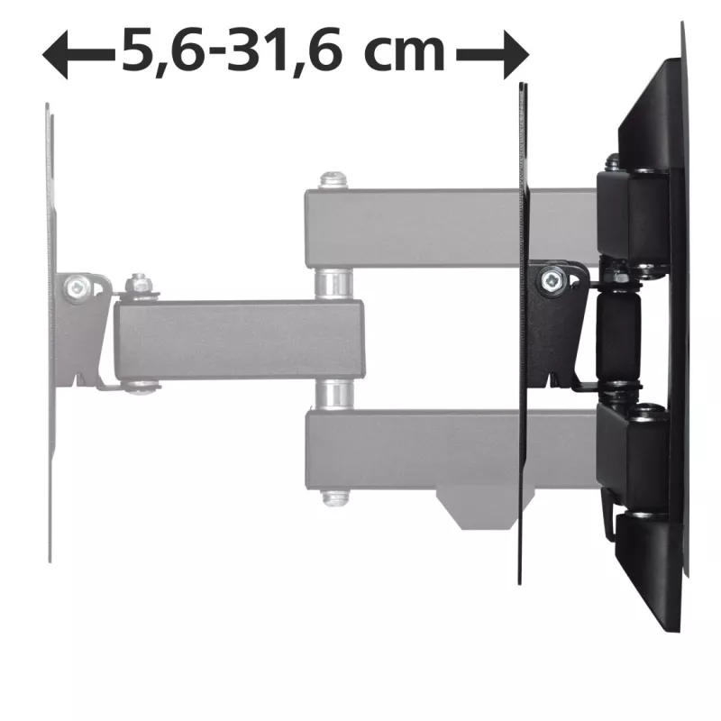 Uchwyt ścienny do telewizora Hama 00118101, 121,9 cm (48 cali), czarny