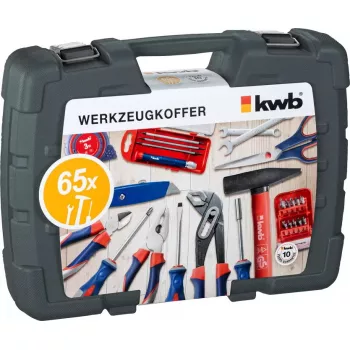 Walizka narzędziowa KWB 65 PC 65 narzędzi