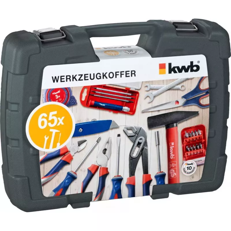 Walizka narzędziowa KWB 65 PC 65 narzędzi