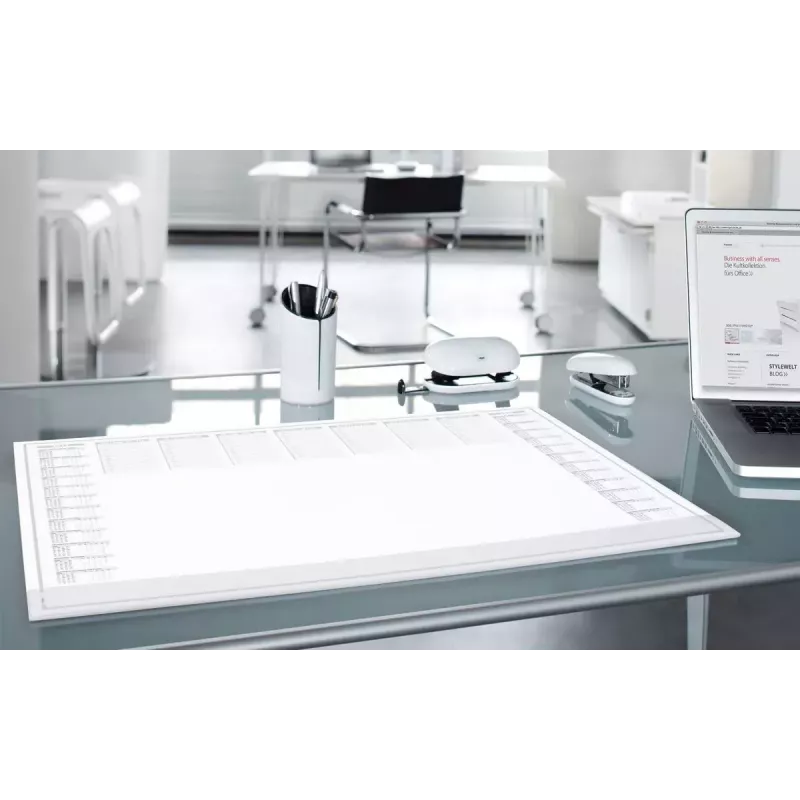 Podkładka na biurko Papier Sigel HO366 Czarny Szary Biały