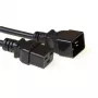 ACT Powercord C19 - C20 czarny 3 m