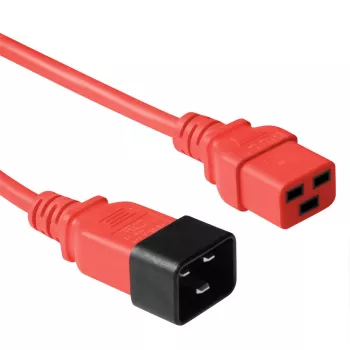 Kabel zasilający C19 - C20 ACT Powercord 0,6 m