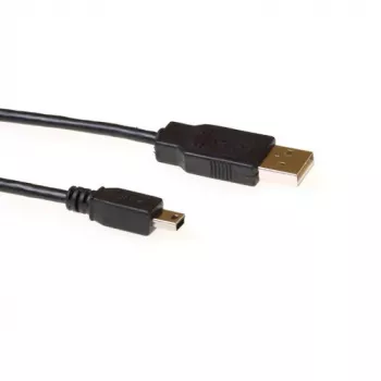 Kabel USB 2.0 A męski - mini B5 męski 5.00 m ACT SB2415