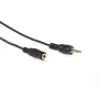 ACT kabel audio 3 m 1x wtyk jack 3,5 mm męski – 1x gniazdo jack stereo 3,5 mm żeńskie