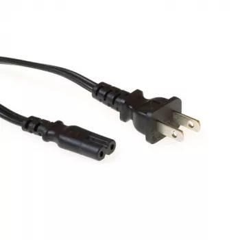 Kabel zasilający, wtyczka USA, ACT Powercord C7, czarny, 1,8 m