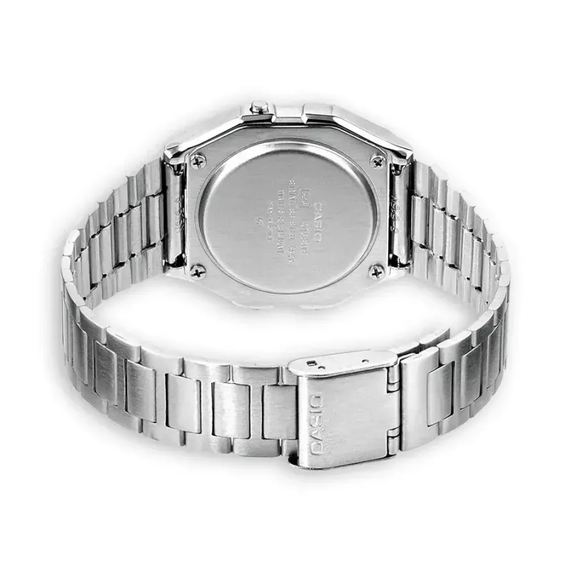 Zegarek na rękę Unisex Casio A158WEA-1EF Elektroniczny Czarny