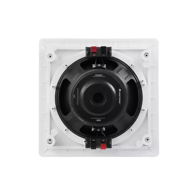 Pełnozakresowy głośnik Omnitronic 80710150 biały przewodowy 60 W