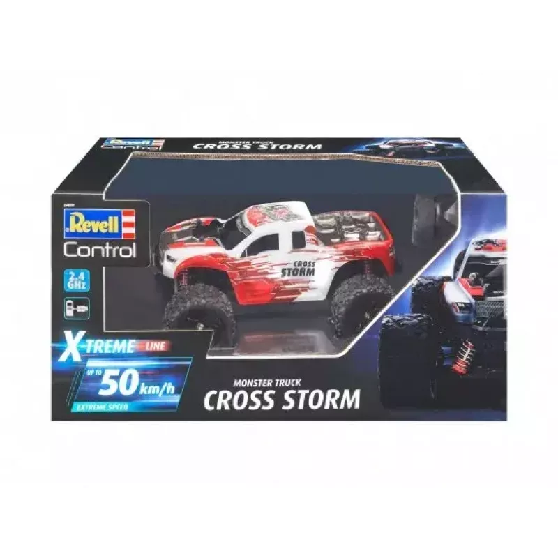 RC crawler truck REVELL X-Treme CROSS STORM 1:18 model elektryczny