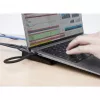 Manhattan Stacja dokująca USB-C/Hub z czytnikiem kart i MST, Porty (x9): Audio 3,5mm, DisplayPort, Ethernet, HDMI, USB-A (x3), USB-C i VGA, z zasilaniem (100W) do portu USB-C (Uwaga: wymaga ładowarki ściennej USB-C i kabla USB-C), Wszystkie porty mogą być używane jednocześnie