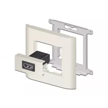 Moduł HDMI DeLOCK Easy 45 prosty 22,5 x 45 mm