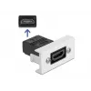 Moduł HDMI DeLOCK Easy 45 prosty 22,5 x 45 mm