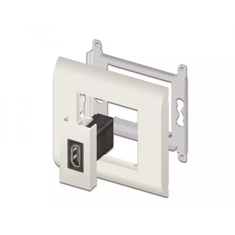 Moduł HDMI DeLOCK Easy 45 prosty 22,5 x 45 mm