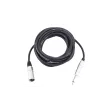 Kabel audio Omnitronic 3022519D 10 m XLR 3-pin 6,35 mm czarny
