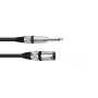 Kabel audio Omnitronic 3022519D 10 m XLR 3-pin 6,35 mm czarny