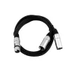 Kabel audio XLR (3-pin) 2 x XLR (3-pin) Czarny Omnitronic 30225204