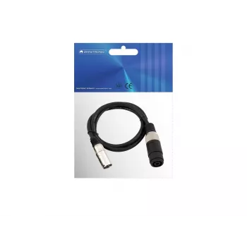 Kabel audio Omnitronic 30225590 Speakon XLR 1m czarny