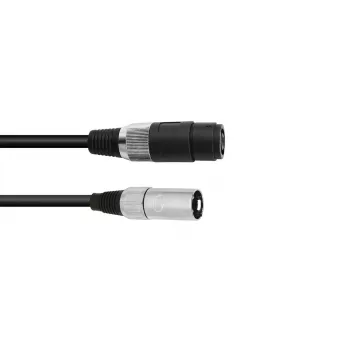 Kabel audio Omnitronic 30225590 Speakon XLR 1m czarny
