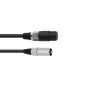 Kabel audio Omnitronic 30225590 Speakon XLR 1m czarny