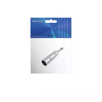 adapter złącza złącza 3-pin XLR na 6,3 mm Omnitronic 30226450