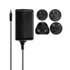 Lindy 24VDC 1.25A Wielokrajowy zasilacz, 5.5/2.1mm, Uniwersalny, Wewnętrzny, 100 - 240 V, 50/60 Hz, 30 W, 24 V
