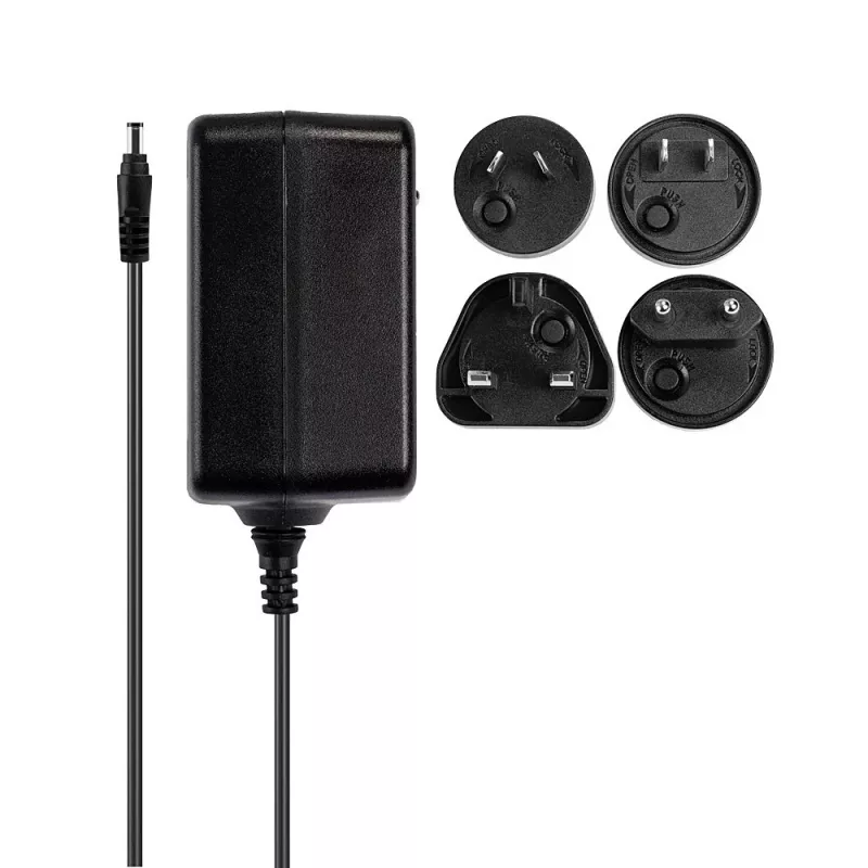Lindy 24VDC 1.25A Wielokrajowy zasilacz, 5.5/2.1mm, Uniwersalny, Wewnętrzny, 100 - 240 V, 50/60 Hz, 30 W, 24 V
