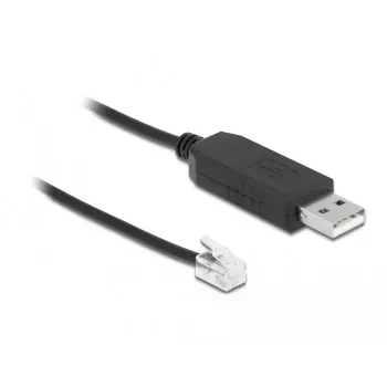 Kabel przejściówki DeLOCK 66738 USB na RS-232 RJ10 do Meade Autostar