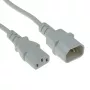 ACT Powercord C13 - C14 biały 5 m