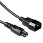 ACT Powercord C14 - C5 czarny 3 m