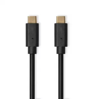 USB kabel Port Designs 900074 1m USB C Czarny 10 Gbit/s
