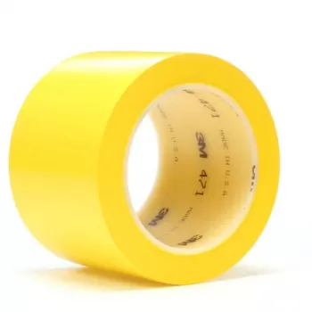 3M 7000028852 taśma klejąca Odpowiednia do użytku wewnętrznego 50 m Polichlorek winylu (PVC) Żółta