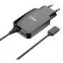 Ładowarka wewnętrzna 2GO 797167 uniwersalna czarna AC 5V kabel 1,4m