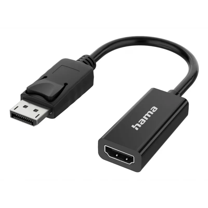 HAMA Adapter DisplayPort na HDMI Classic Line 00300092 — Ultra-HD 4K, adapter pasywny