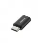 Hama 00300095 Adapter Micro-USB B Męski USB Type-C Czarny