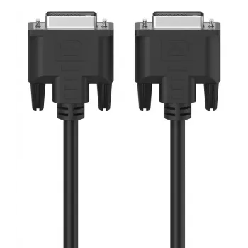 Hama 00300104 Kabel DVI 1,5 m DVI-I Czarny