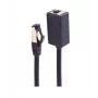 Kabel sieciowy ShiverPeaks BS08-44015 Cat8.1 F/FTP 0.5m Czarny